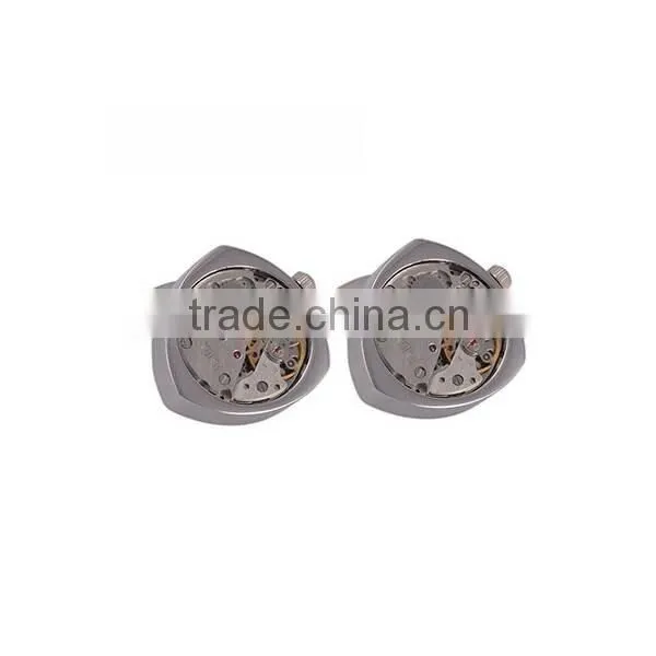 Antique silver cufflinks,designer silver watch cufflinks jewelry