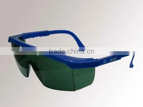 2016 best selling safety glasses 2.2mm PC lens safety protective eye glasses clear lens lab safety glasses for sales