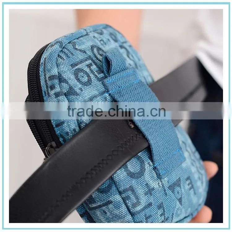 Unisex Canvas outdoor/travel/sport waist bag
