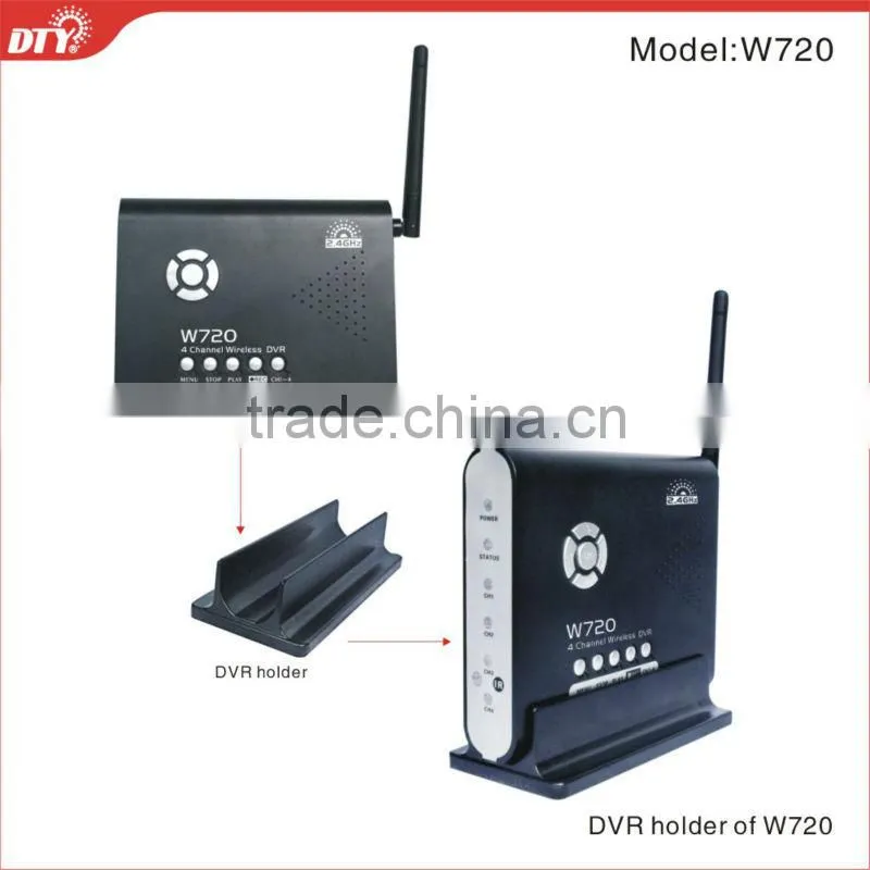 cheap full D1 wireless security system dvr, W720