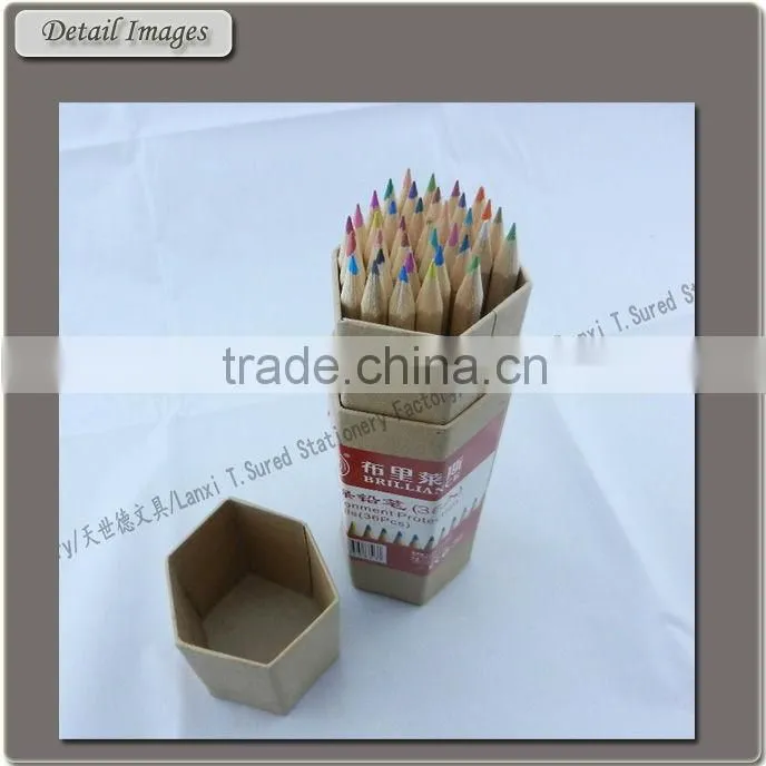24 pcs Natural Wood Drawing Color Pencil Set
