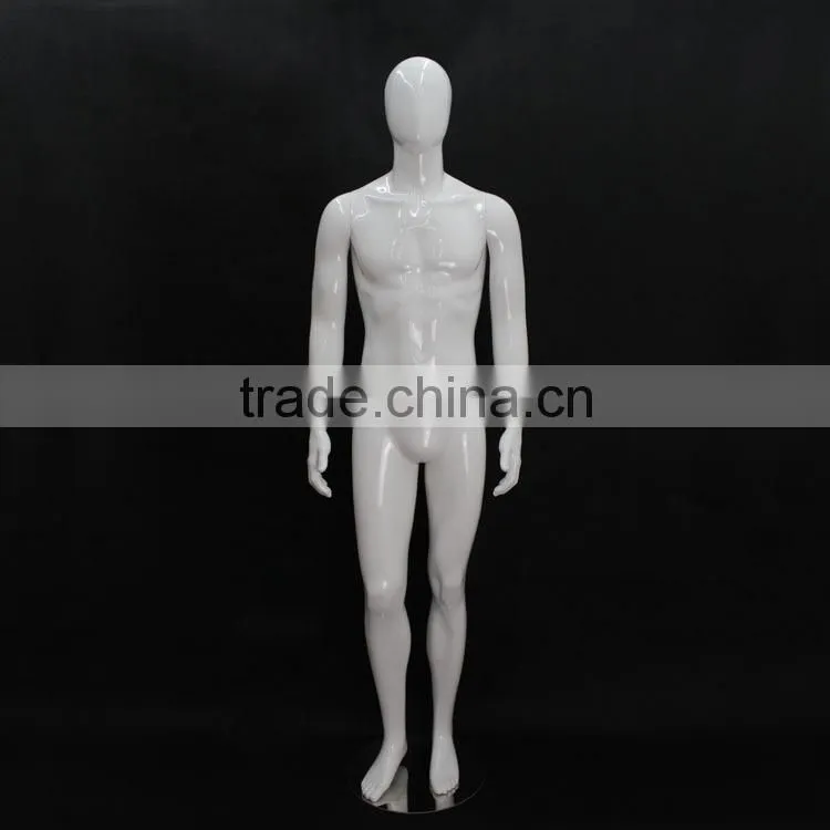 high gloss white unbreakable plastic mannequin