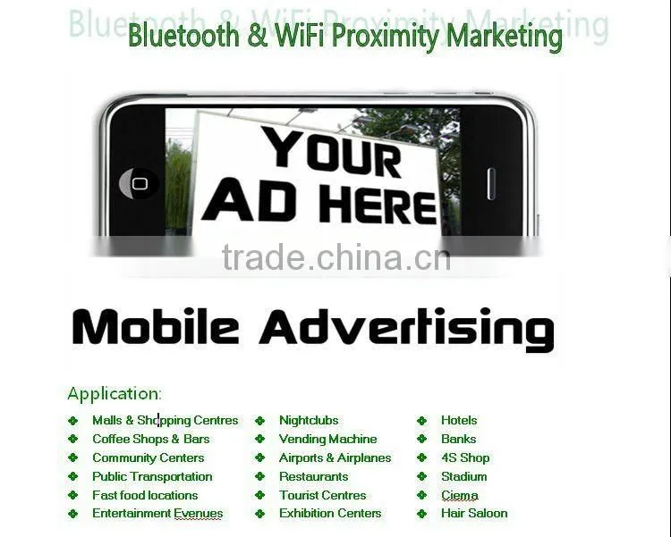 Bluetooth WiFi Proximity Marketing devices (with White Lable Software Platform)