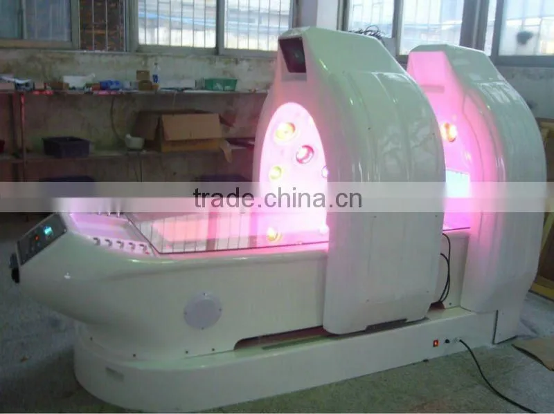 the best guangzhou luxury magic colorful tunnel spa/infrared sauna/photon energy infrared LED magic tunnel