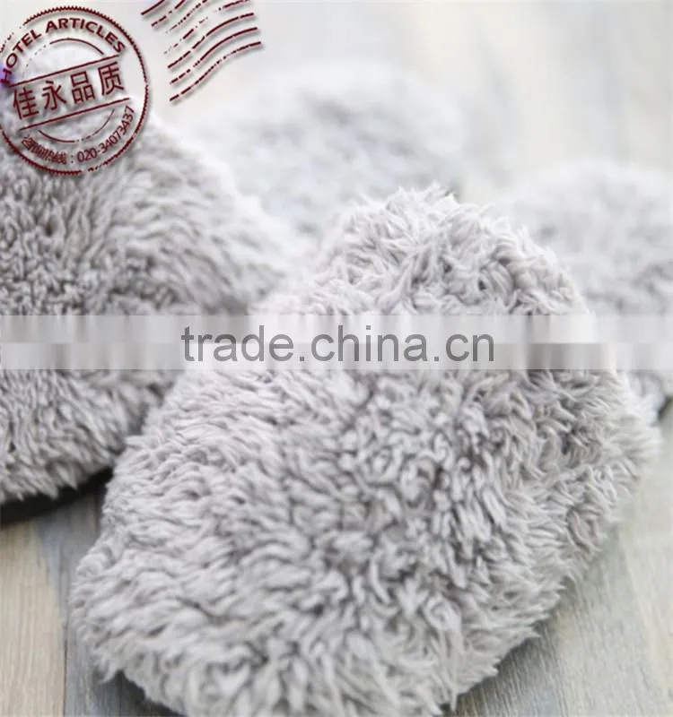 luxury closed toe hotel slippers