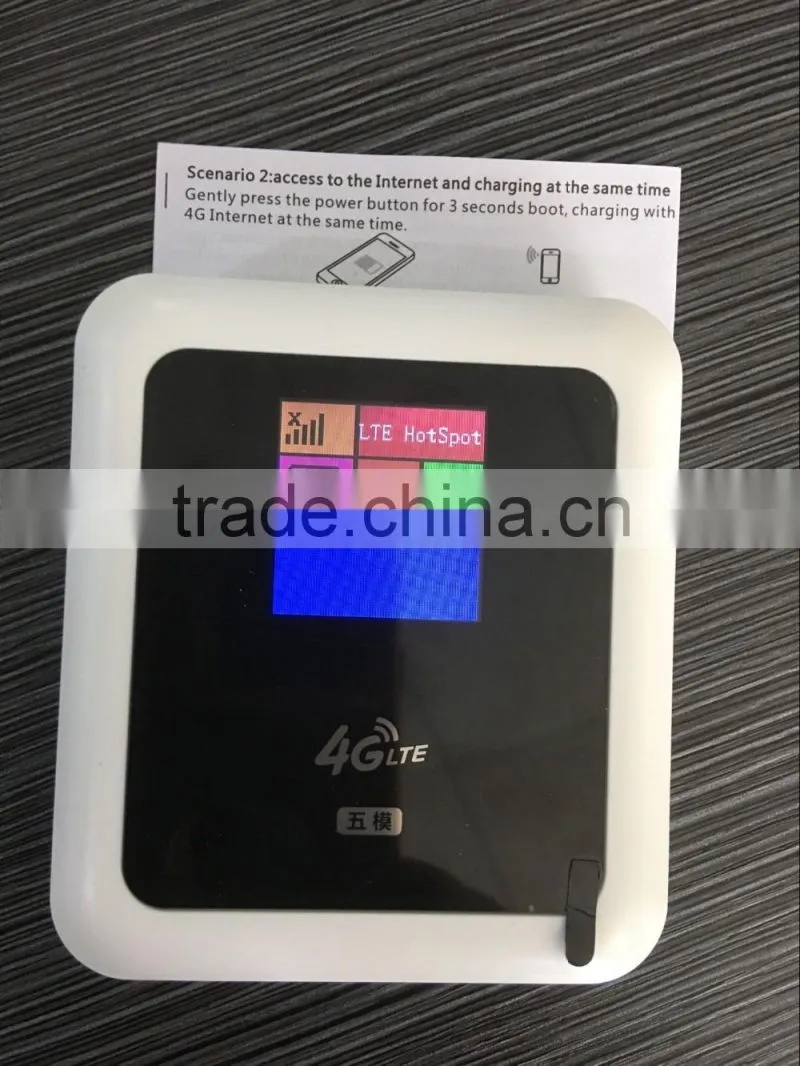 Access to Internet,Send and receive SMS messages 4G wifi router for bus with VOD function Video on demand function