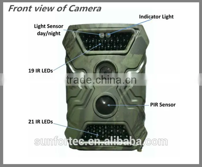 PIR snesitivity pir camera hunting
