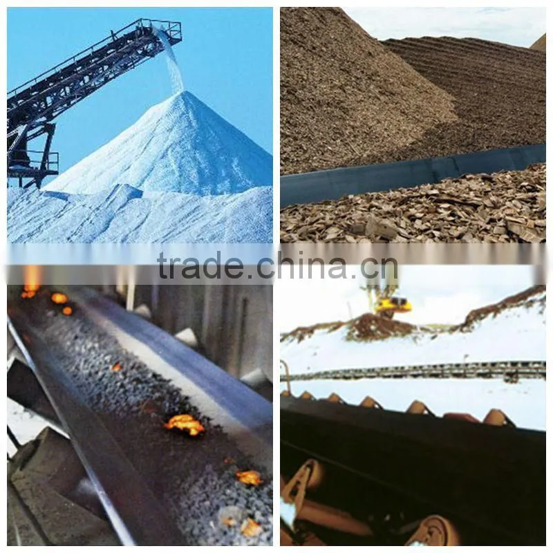 Polyurethane nylon rubber belt for conveyor ore