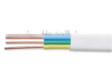 Safety flat wires PVC flat electrical wiring flat cable and wires