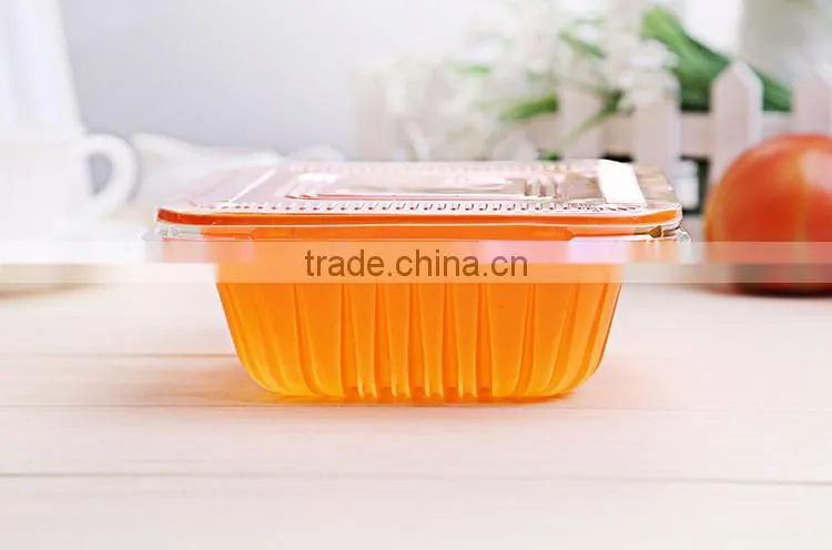 Colorful and environmental protection plastic packaging use for packing food