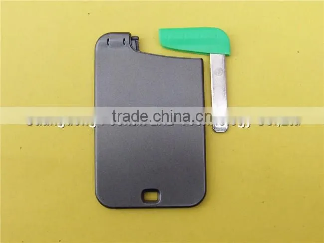 Hot key card renault for 3 Button Replacement Blank Renault Laguna Remote Smart Card Key Case Cover