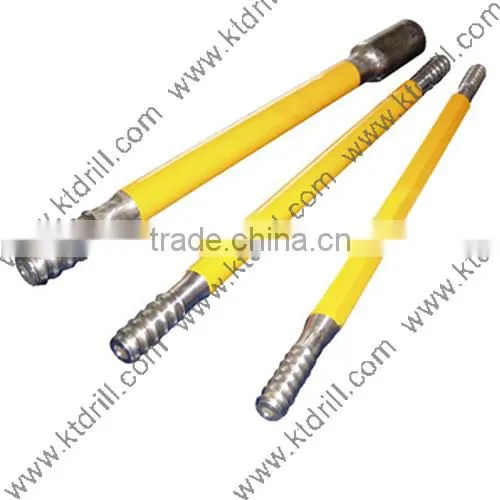KT threaded high manganess steel rock drill rod
