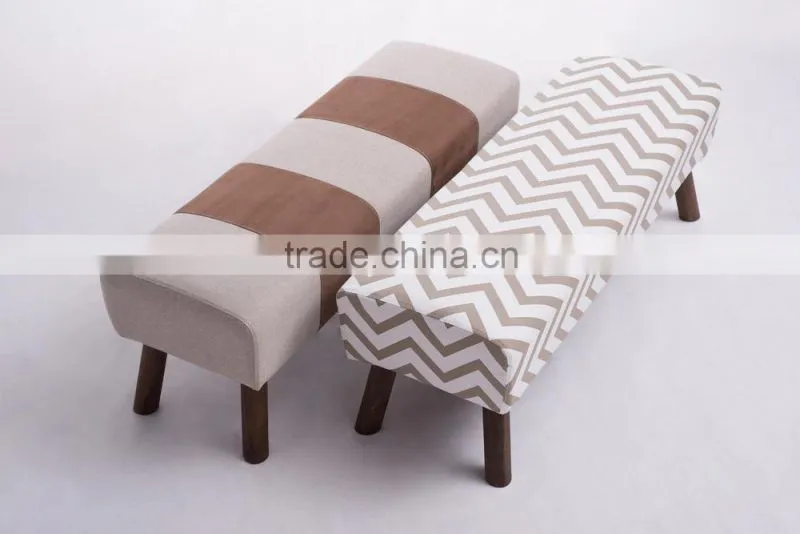 High quality fabric bedroom bench/ living room furniture AM-199B