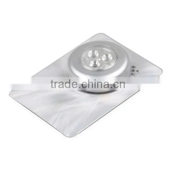 multifunction 3 led push light bedroom touch lamp TP-733TL-3