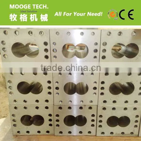 Double screw PET extrusion granulation machine