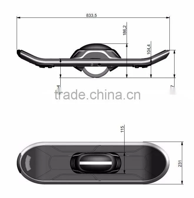One Wheel Skateboard Electric Smart Unicycle Smart Balance Board Hooverboard Drift Trike