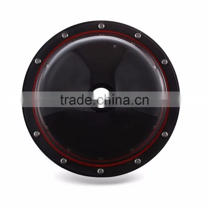 New arrival Telesin brand ABS-Plasctic professional waterproof dome port for Go pro action camera Hero4&3+