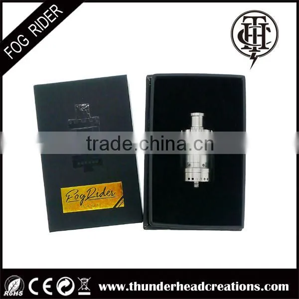 2016 top quality electronic cigarette vaporizer Fog Rider rta tank atomizer wholesale