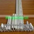High purity99-99.7% ceramic high alumina Al2O3 pipe and tube with holes