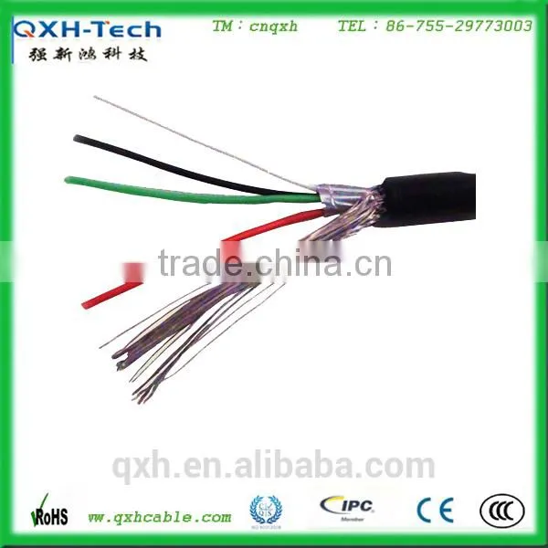 VGA 15P 3 row MALE TO 8 BNC JACK 8 in 1 Video CABLE