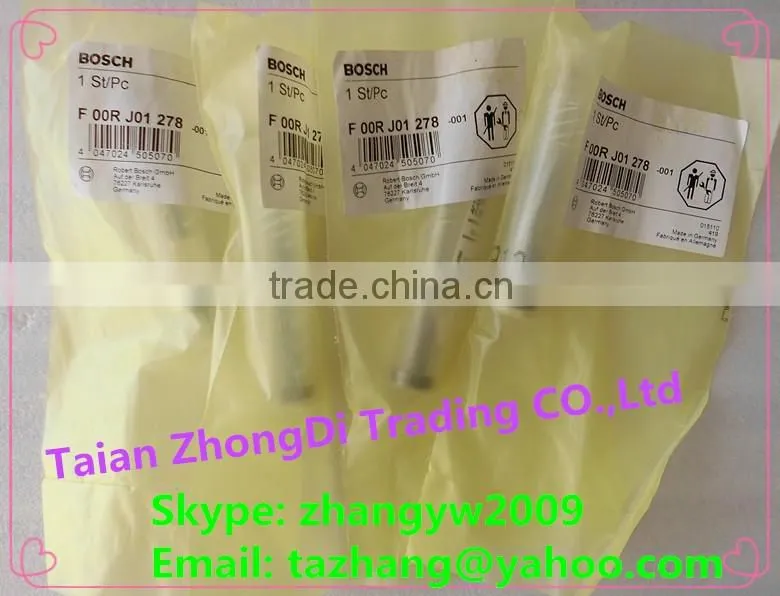 F00RJ01278 Bosch injector type control valve FOORJ01278