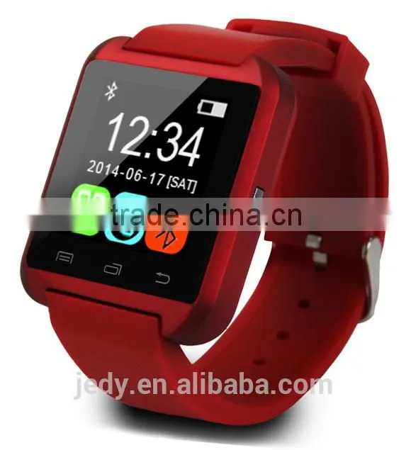 Smart watch with 1.48'' TFT display U8 Bluetooth smart watch 2015 for android and IOS phones