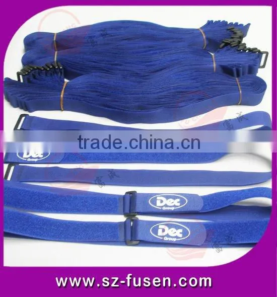 Nylon fastener tape hook loop straps/ fastener tape cable ties