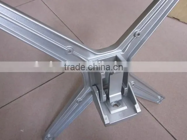 metal legs aluminum folding table base (F8H6A)