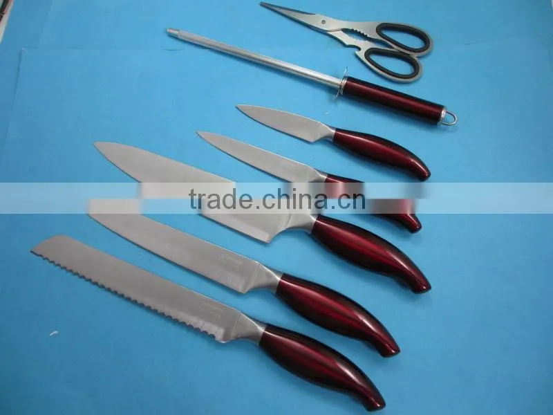 Non-stick kitchen knives
