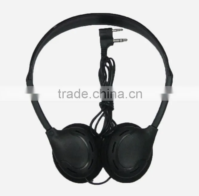 cheap 2 pin aviation headset / headphone