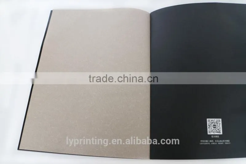 Professional fashion magazine book printing ,high quality photo album printing