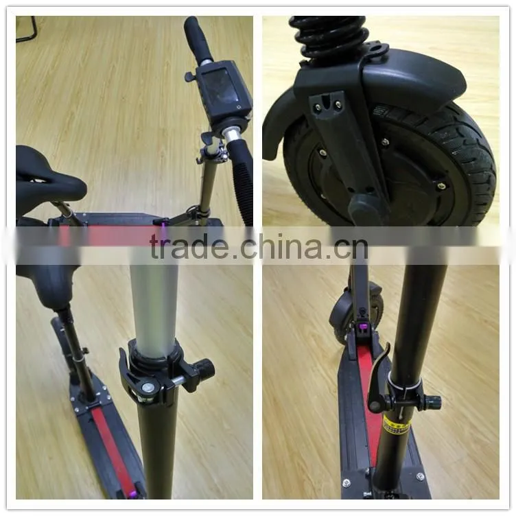 China Htomt self balancing electric scooter europe 2 wheel scooter with seat for adults electric scooter with handle