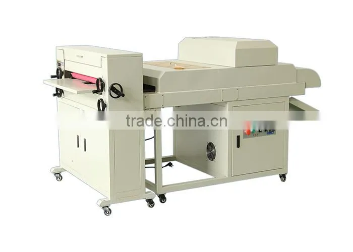 multi roller uv coating / laminating machine