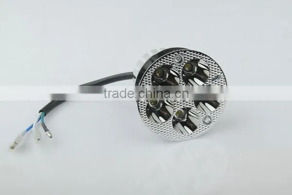Super Bright 15W Led Motorcycle Headlamp 12V-80V Motor Light with Long Distance Shooting Rang