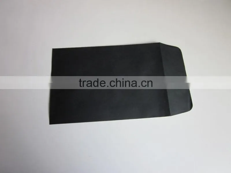 black rigid envelope