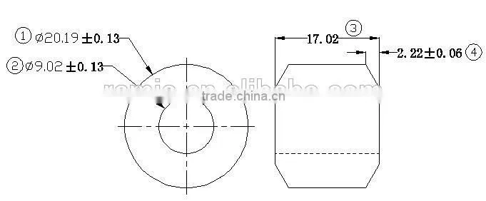 NR Rubber shock absorber bushes