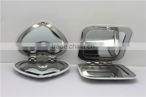 High Quality Round Aluminum Pocket Mirror For Promotion