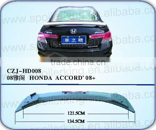 ABS REAR SPOILER FOR ACCORD 08'