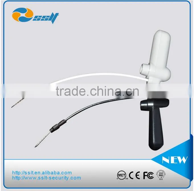 SSLT EAS Security 58KHZ Customerized AM RF Tag Hammer Tag with lanyard Protect for Shoes Cloth Bags Anything with Hole