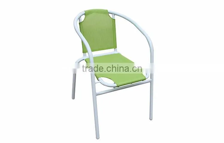 2015 color glass top cafe table chair set/bistro set