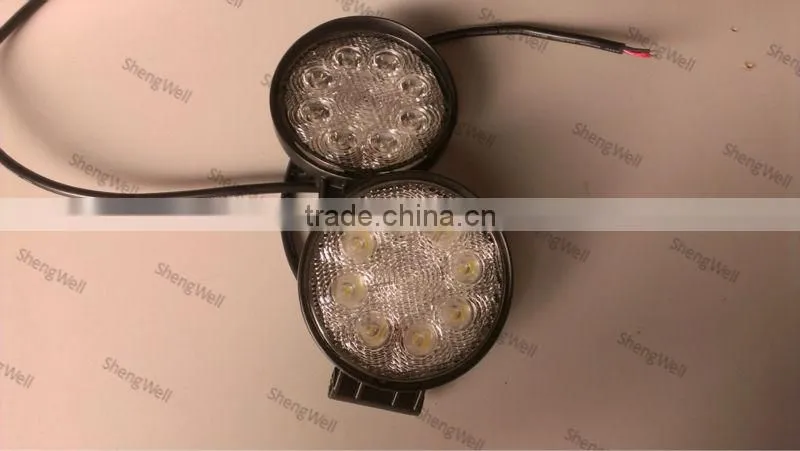 ShengWell Auto 24W Round 4" Epistar Flood/Spot/Combo factory directly 24w LED truck work light