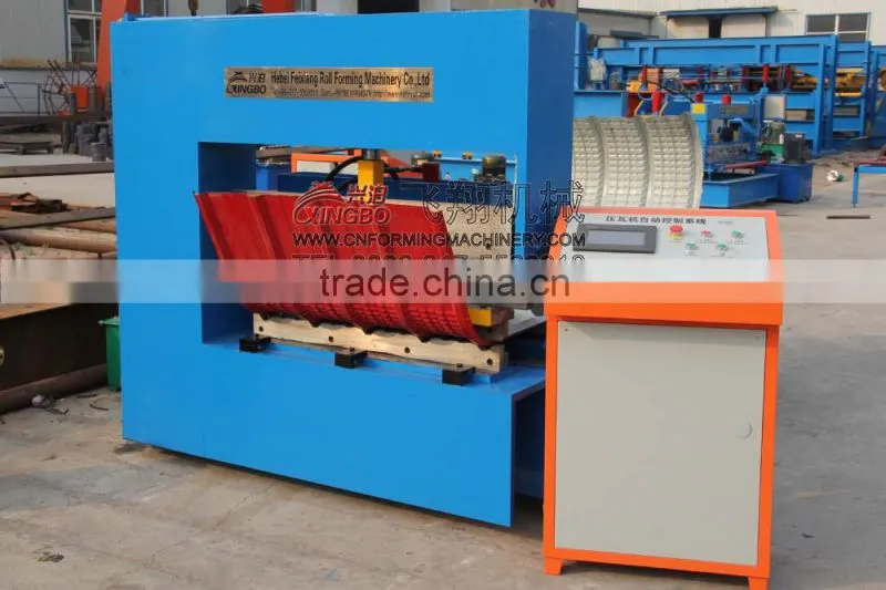 For sale auto curved and crimping machine