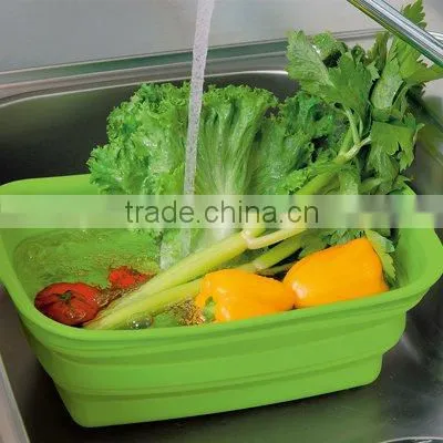 Silicone kitchenware utensils sink dish strainer washing drainer container drink cooking cases silicone with legs 75557