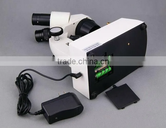 Gemological & Jewelry microscope with 10-30X or 20-40X magnification factor