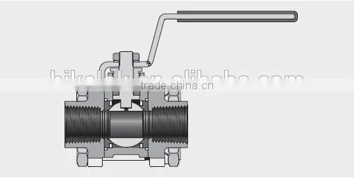 3 way stainless steel ball valve, brass valve ball, CNG ball valves 3/4 inch, 1inch dn20 50 ppr plastic handles brass ball valve