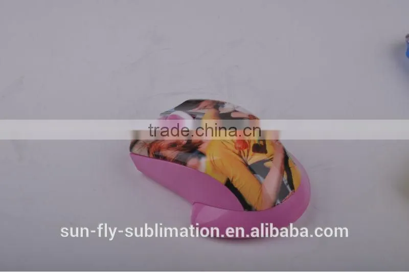 3D sublimation wirelss mouse/ 3D sublimation optical mouse/Customize wireless mouse/