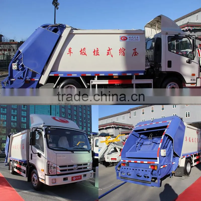 4x2 FOTON Garbage Trucks for sale 2014