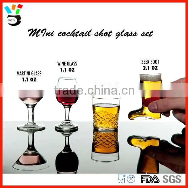 barware unique shot glass mini cocktail set