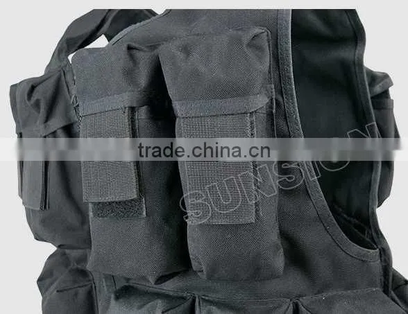 Military Tactical Vest with pouch convenient