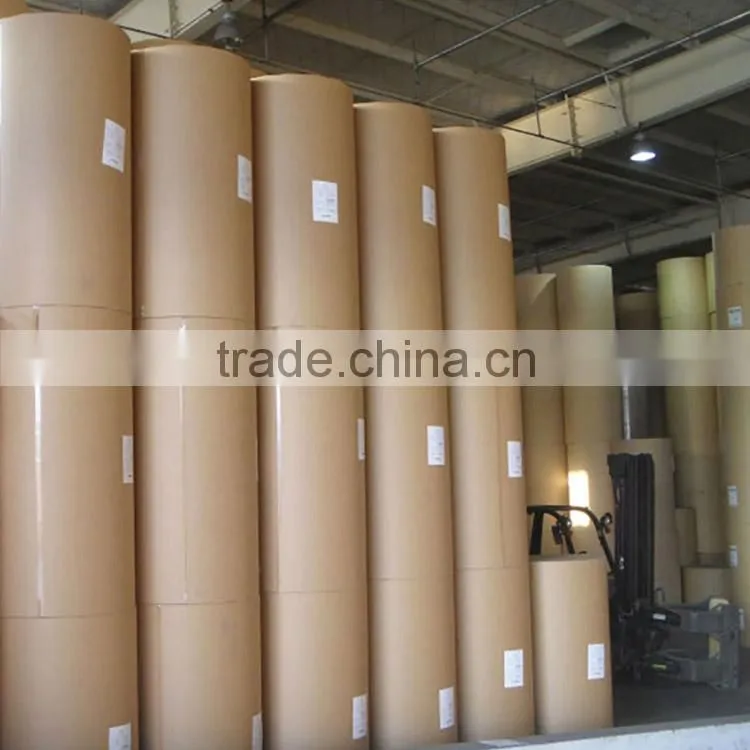 China brochure printing C2S glossy coated art paper rolling sale